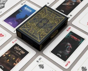 ESCAPEPOLIS PLAYING CARDS BLACK PC.001