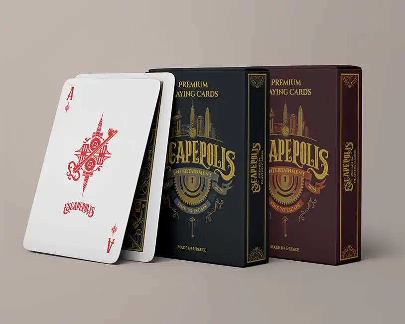 ESCAPEPOLIS OFFER 2 PLAYING CARDS PC.003